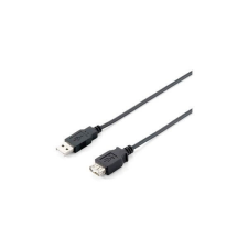 Equip Kábel - 128852 (USB2.0, A-A hosszabbítókábel, apa/anya, duplán árnyékolt, 5m) kábel és adapter