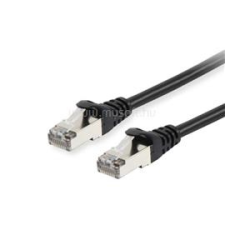 Equip Kábel - 606110 (S/FTP patch kábel, CAT6A, LSOH, PoE/PoE+ támogatás, fekete, 20m) (EQUIP_606110) kábel és adapter