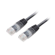 Equip Kábel - 625452 (UTP patch kábel, CAT6, fekete, 3m) kábel és adapter