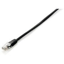 Equip Kábel - 625455 (UTP patch kábel, CAT6, fekete, 7,5m) kábel és adapter
