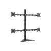  Equip Monitor Asztali állvány - 650127 (17"-32", 4 monitor, dönthető, forgatható, állítható magasság