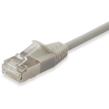 Equip Patchkabel Cat6A  F/FTP 2xRJ45  0.25m beige Slim  LSZH (606112) kábel és adapter