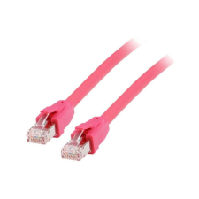 Equip Patchkabel Cat8.1 S/FTP 2xRJ45  1.00m rot         LSZH (608020) kábel és adapter