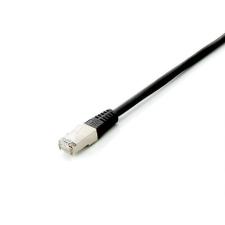 Equip S/FTP CAT6a Patch kábel 20m - Fekete kábel és adapter