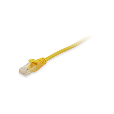 Equip SF/UTP CAT5e Patch kábel 7.5m Sárga kábel és adapter