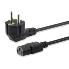 Equip Tápkábel - 112121 (PC tápkábel, C13, fekete, 3m) kábel és adapter