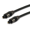 Equip Toslink optikai SPDIF kábel fekete 5m (147923) (e147923)