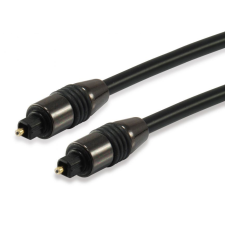 Equip Toslink optikai SPDIF kábel fekete 5m (147923) (e147923) kábel és adapter