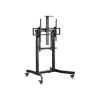 Equip TV állvány - 650633 (55"-100" álló, dönthető, állítható magasság, gurulós, motoros, Max.:120kg