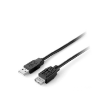 Equip USB 2.0 A-A hosszabbítókábel, apa/anya, duplán árnyékolt, 5m kábel és adapter