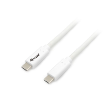 Equip USB-C 3.2 Gen1 to USB-C 60W 1m cable White kábel és adapter
