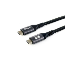  EQuip USB-C 4 Gen3 to USB-C 100W cable 1,2m Black kábel és adapter