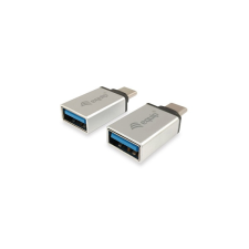 Equip - (USB-C -> USB-A átalakító, apa/anya, ezüst, 2DB/CS) - 133473 kábel és adapter