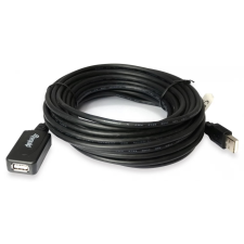 Equip USB Hosszabbító Fekete 10m 133310 kábel és adapter