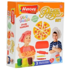 ER Toys Play-Dough: Heroes Pizza gyurma szett 7db-os gyurma