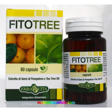 ErbaVita FitoTree 60 db kapszula, Paraziták, férgek és gombák ellen, mikrokapszulázott természetes összetevőkkel - ErbaVita vitamin és táplálékkiegészítő