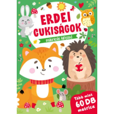  - Erdei cukiságok - matricás kifestő egyéb könyv