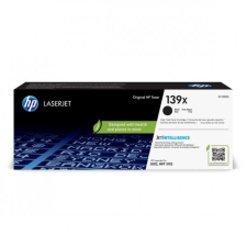 Eredeti HP W1390X Toner Black 4.000 oldal kapacitás No.139X nyomtatópatron & toner