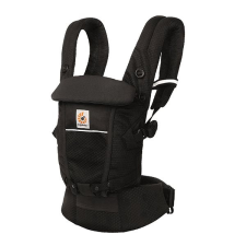 Ergobaby Adapt Soft Flex Mesh hordozó - Onix fekete baba hordozó