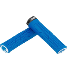 Ergon GE1 Evo ergonómikus bilincses MTB enduro markolat, 135 mm, kék, fekete bilinccsel kerékpár kormány