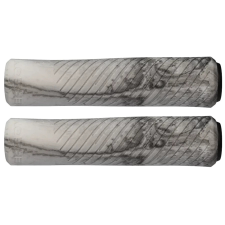 Ergon GXR Lava ergonómikus MTB markolat, S-es méret, fekete-fehér kerékpár kormány