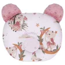 Ergonomikus párna babáknak - Maci pink babaágynemű, babapléd