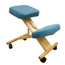  Ergonomikus térdelőszék, kerozin/bükkfa, FLONET térdeplőszék