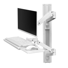 Ergotron LX Pro Fali tartó billentyűzethez monitorhoz fehér tv állvány és fali konzol