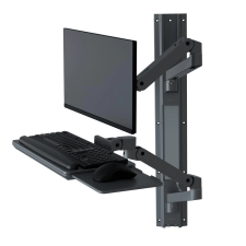 Ergotron LX Pro Fali tartó billentyűzethez monitorhoz szürke tv állvány és fali konzol