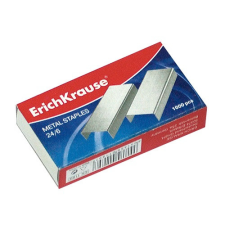 ErichKrause Tűzőkapocs ErichKrause 24/6 1000 db/doboz gemkapocs, tűzőkapocs
