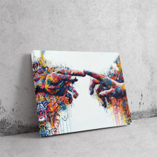  Érintés Színekben I. - Pop Art Vászonkép dekoráció