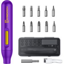 Ermenrich Tunn PD15 elektromos csavarhúzó lila (84562) (84562) csavarhúzó
