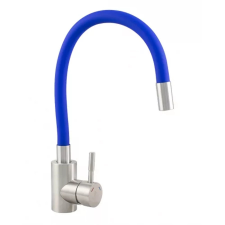 Ermetiq Inox Álló mosogató csaptelep flexibilis kifolyócsővel - kék (ER-XY208B) csaptelep