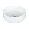Eros EROS SIMPLE 8 - PULTRA ültethető - Top Counter - porcelán mosdó - MATT FEHÉR - 36 x 36 x 13 cm