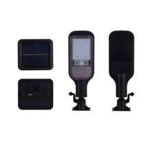 Erős fényű napelemes vízálló LED-es mozgásérzékelős utcai/kültéri/fali lámpa, 160W kültéri világítás