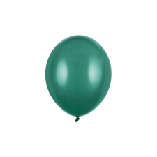  Erős Lufi 27 cm üvegzöld (50 db) party kellék