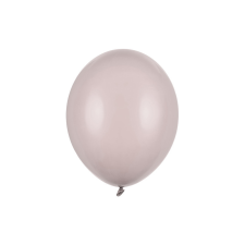 Erős Lufi 30cm Pasztell melegszürke (100 db) party kellék