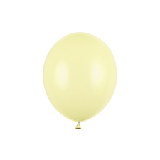 Erős Lufi 30cm Pasztell világos sárga (50 db) party kellék