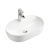 Eros - Top Counter pultra ültethető porcelán mosdó - ROCK 5 - 60 x 40 cm