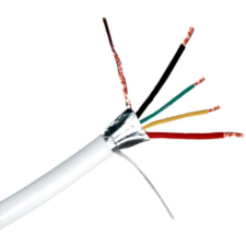  Erősített biztonságtechnikai kábel 2 + 4 CCA biztonságtechnikai eszköz