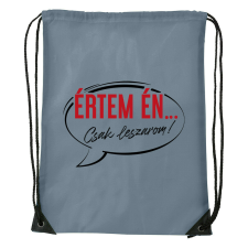  Értem én - Sport táska szürke tornazsák