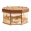 Escapewelt 3D fa puzzle Secret Box