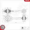 ESEN SKV felfüggesztés, motor 75SKV358