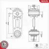 ESEN SKV felfüggesztés, motor 75SKV403