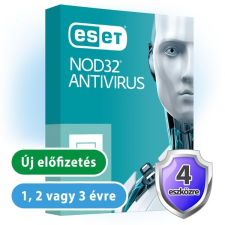 ESET NOD32 Antivrus 4 eszközre karbantartó program