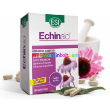 ESI Echinacea, kasvirág 60 db kapszula. Kétféle Echinacea kivonatot egyesítő koncentrátum - ESI vitamin és táplálékkiegészítő
