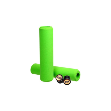 ESI Grips Chunky vízálló szilikon szivacs markolat, 132x32 mm, zöld kerékpár kormány