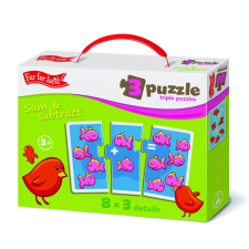 Česká republika Puzzle oktatási Számolás puzzle, kirakós
