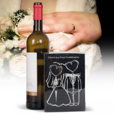  Esküvői bornyitó szett ajándéktárgy