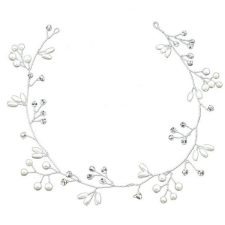  Esküvői gyöngyös hajdísz ékszer szett